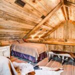 hunting cabin bed room