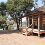 cabin near lake