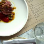 Vox Table's Texas Lamb Loin catered to ox ranch